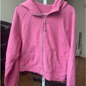 SOLD! Lululemon Full-Zip Scuba- Pink Blossom M/L